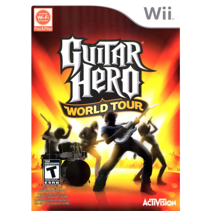 Guitar Hero World Tour Nintendo Wii