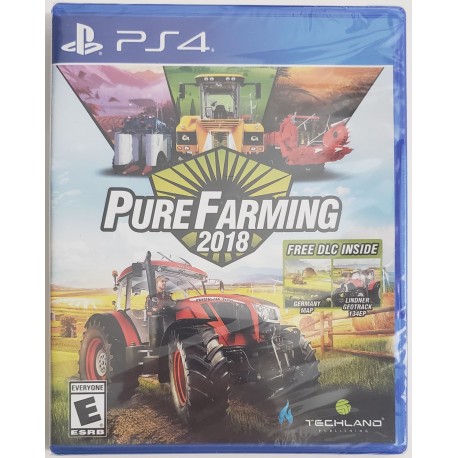 Pure Farming 2018 (Sony PlayStation 4, 2016)