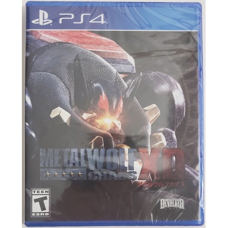 Metal Wolf Chaos XD Special Reserve Edition (Sony PlayStation 4, 2019)