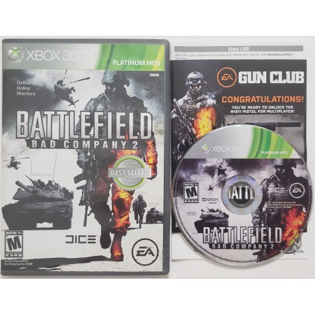 Battlefield Bad Company 2 (Microsoft Xbox 360, 2010)