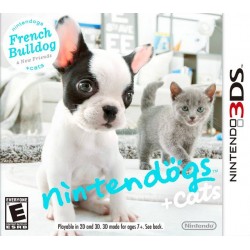 Nintendogs and Cats French Bulldog (Nintendo 3DS, 2011) 