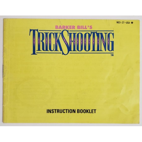 Barker Bills Trick Shooting (Nintendo NES, 1990)