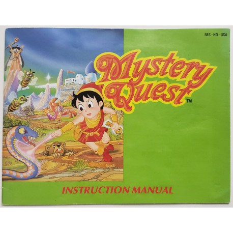 Mystery Quest (NES, 1989)