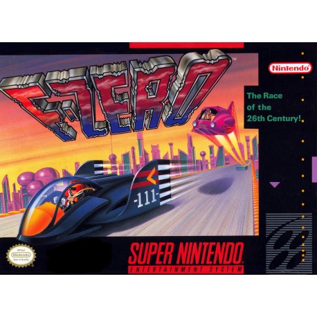 F-Zero (Nintendo SNES, 1991)