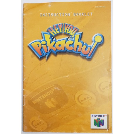 Hey You Pikachu (Nintendo 64, 2000)