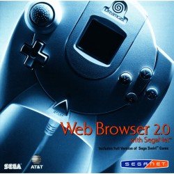 Sega Dreamcast Web Browser 2.0 with SegaNet (Sega Dreamcast 2000)