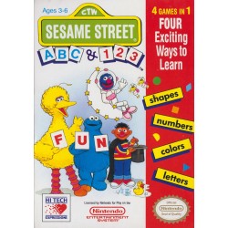 Sesame Street ABC and 123 (Nintendo NES, 1991)