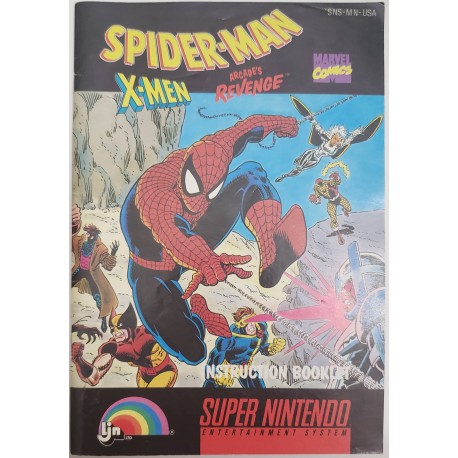 Spider-Man X-Men Arcades Revenge (Super Nintendo, 1992)