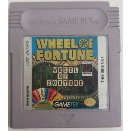 Wheel of Fortune (Nintendo Game Boy, 1990)