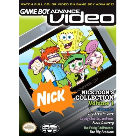 Game Boy Advance Video Nicktoons Collection Volume 1 (Nintendo Game Boy Advance, 2004)