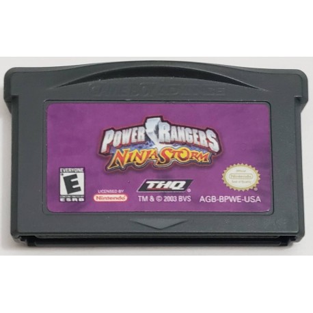 Power Rangers Ninja Storm (Nintendo Game Boy Advance, 2003)