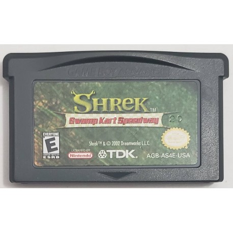 Shrek: Swamp Kart Speedway (Nintendo Game Boy Advance, 2002)