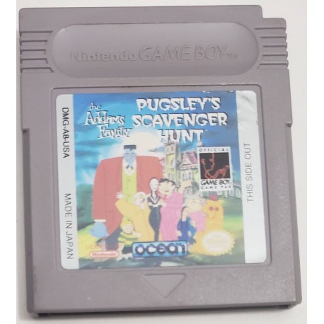 Addams Family Pugsleys Scavenger Hunt (Nintendo Game Boy, 1993)