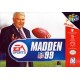 Madden NFL '99 (Nintendo 64, 1998)