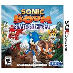 Sonic Boom: Shattered Crystal (Nintendo 3DS, 2014) 