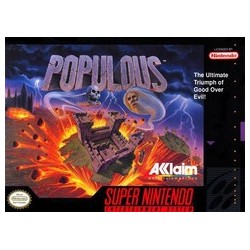 Populous (Super Nintendo SNES, 1991)