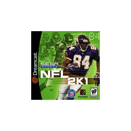 NFL 2K1 (Sega Dreamcast, 2000)