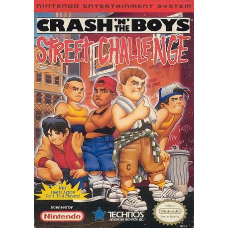Crash 'N' the Boys: Street Challenge (NES, 1992)