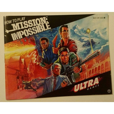 Mission: Impossible (Nintendo NES, 1990)