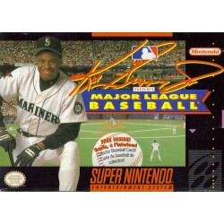 Ken Griffey Jr. Presents Major League Baseball (Super Nintendo SNES, 1994)