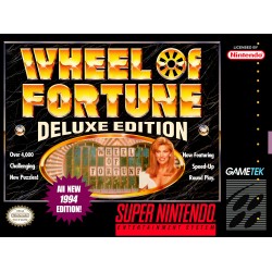 Wheel of Fortune Deluxe Edition (Super Nintendo, 1993)