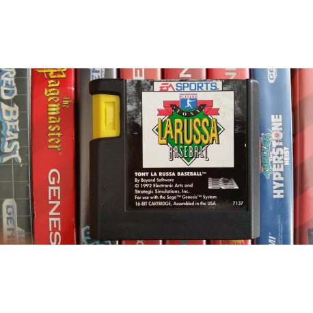 Tony La Russa Baseball (Sega Genesis, 1993)