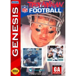 Troy Aikman new NFL Football (Sega Genesis, 1994)