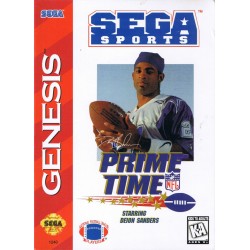Prime Time NFL Football starring Deion Sanders (Sega Genesis, 1995)