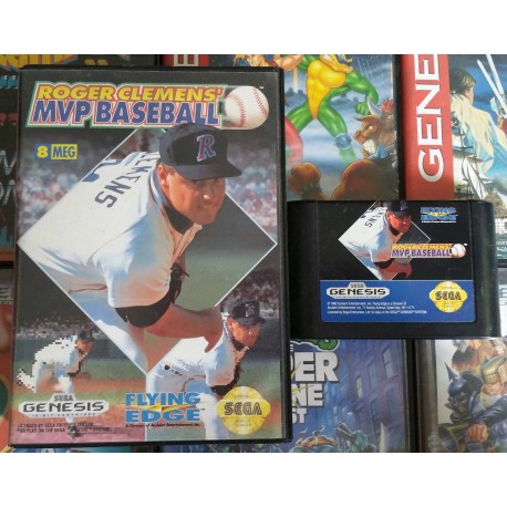 Roger Clemens' MVP Baseball (Sega Genesis, 1992)