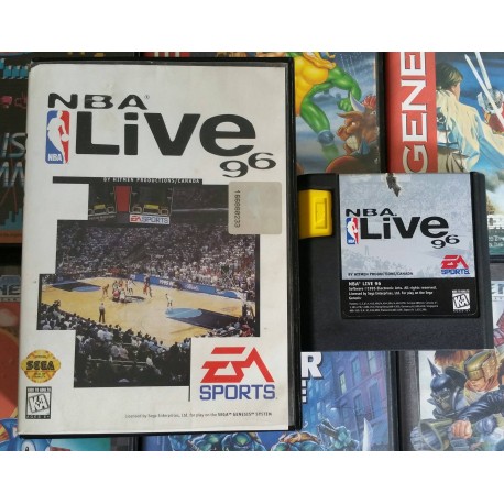 NBA Live 96 (Sega Genesis, 1995)