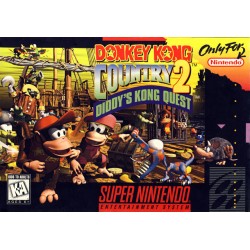 Donkey Kong Country 2 Diddys Kong Quest (Nintendo SNES, 1995)