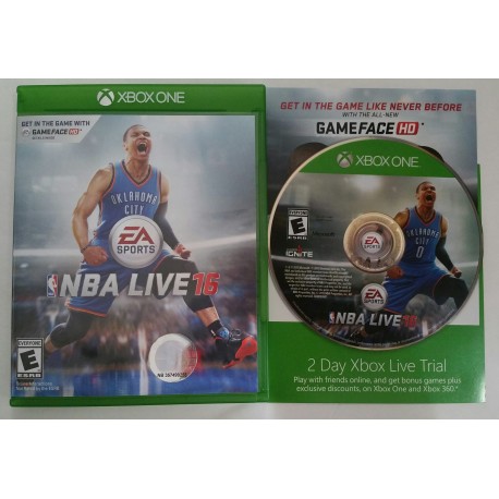 NBA LIVE 16 (Microsoft Xbox One, 2015) 