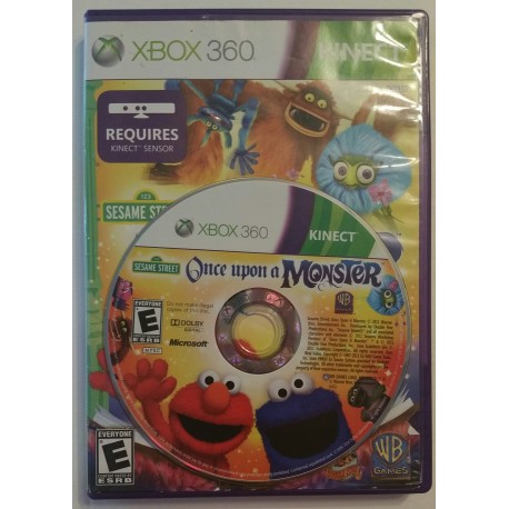 Sesame Street: Once Upon a Monster (Microsoft Xbox 360, 2011)