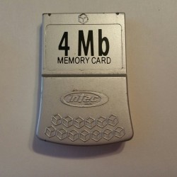 3rd party Nintendo Gamecube memory card 4mb