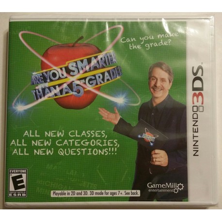 Are You Smarter Than A 5th Grader? (Nintendo 3DS, 2014)