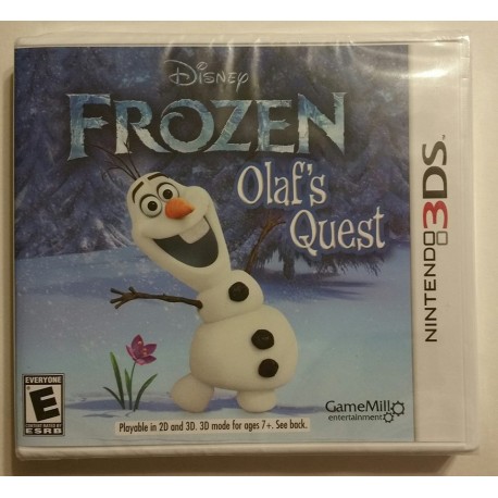 Disney Frozen: Olaf's Quest (Nintendo 3DS, 2013) 
