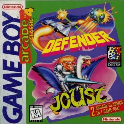 Arcade Classic No 4 Defender / Joust (Nintendo Game Boy, 1995)