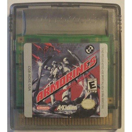 Armorines: Project S.W.A.R.M. (Nintendo Game Boy Color, 1999)