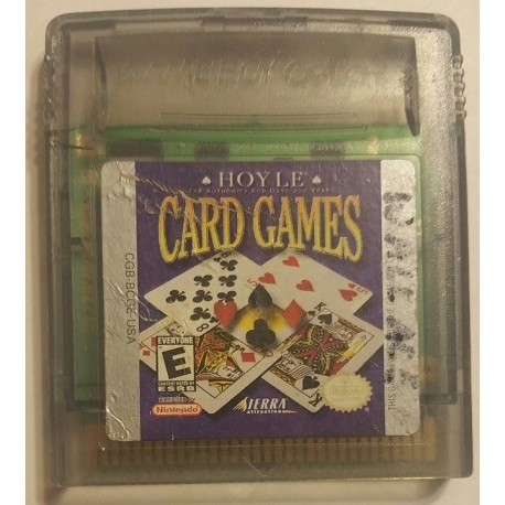Hoyle Card Games (Nintendo Game Boy Color, 2000)