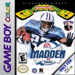 Madden NFL 2001 (Nintendo Game Boy Color, 2000)