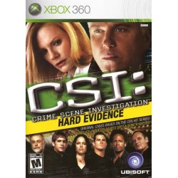 CSI: Crime Scene Investigation Hard Evidence (Microsoft Xbox 360, 2007)