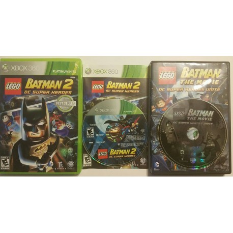 LEGO Batman 2: DC Super Heroes (Microsoft Xbox 360, 2012)
