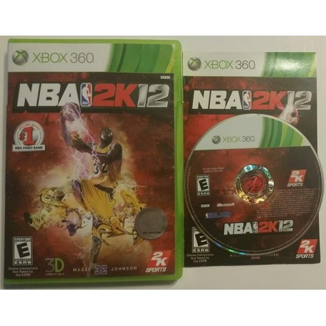 NBA 2K12 (Microsoft Xbox 360, 2011)