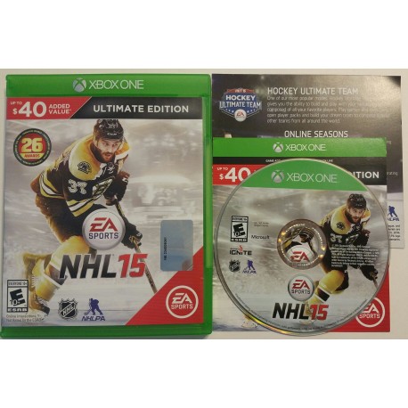 NHL 15 (Microsoft Xbox One, 2014) 