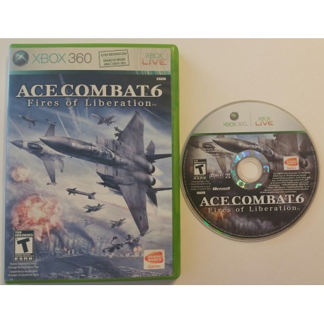 Ace Combat 6: Fires of Liberation (Microsoft Xbox 360, 2007)