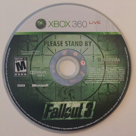 Fallout 3 (Microsoft Xbox 360, 2008)