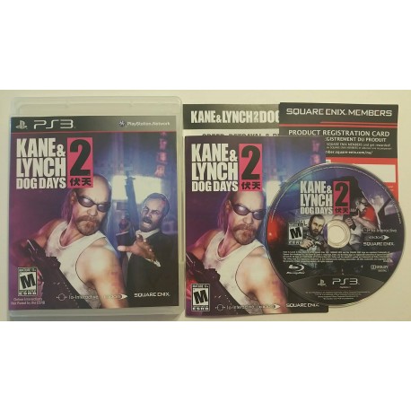 Kane and Lynch 2: Dog Days (Playstation 3) PS3 - BRAND NEW 662248910109