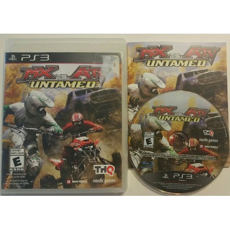 MX vs. ATV Untamed (Sony PlayStation 3, 2007) 
