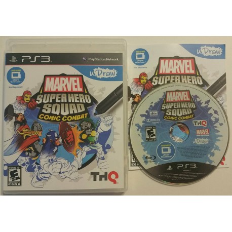 UDraw Marvel Super Hero Squad: Comic Combat (PS3, 2011)