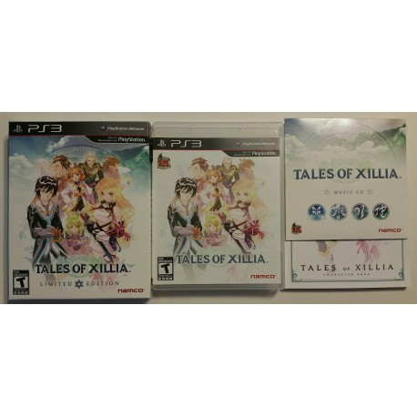 Tales of Xillia Limited Edition (Sony PlayStation 3, 2013)